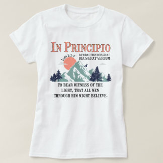 John 1:1-7 CCサイクル3の会話クラシカル Tシャツ