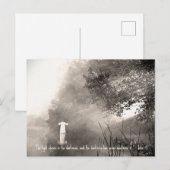 JOHN 1:5はがき ポストカード (正面/裏面)