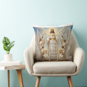 John 1:51 Christian Throw Pillow 20x20 クッション (椅子)