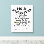 John 3.16ウィーバー キャンバスプリント (インサイチュ (ウッドフロア))