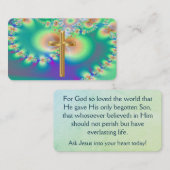 John 3:16カード 名刺 (正面/裏面)