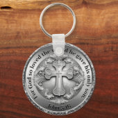 John 3:16キーチェーン キーホルダー (正面)