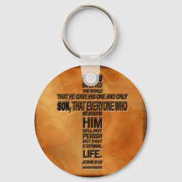 John 3:16キーチェーン キーホルダー