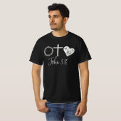 John 3.16クリスチャン tシャツ (正面フル)