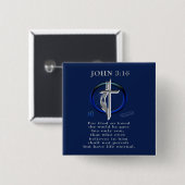 John 3:16ボタン 缶バッジ (正面&裏面)