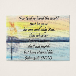 John 3:16共有カード