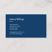 John 3:16 – クリスチャン名刺 名刺 (裏面)