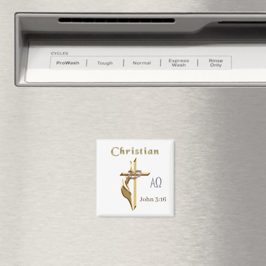 JOhn 3:16 マグネット (インサイチュ (食洗機))
