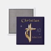 JOhn 3:16 マグネット (正面/裏面)