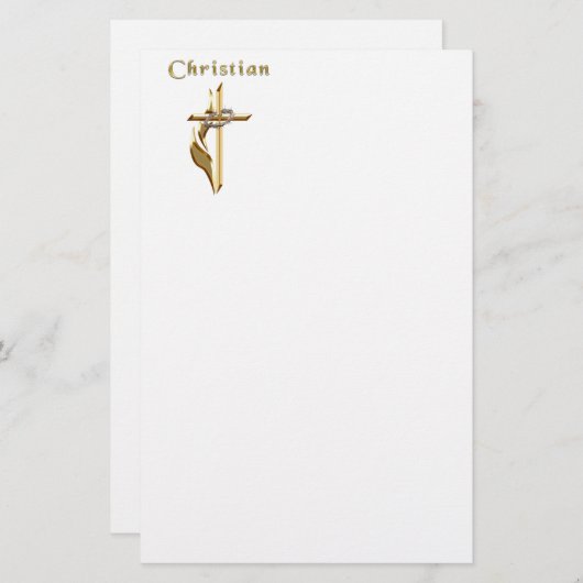 JOhn 3:16 便箋 (正面/裏面)