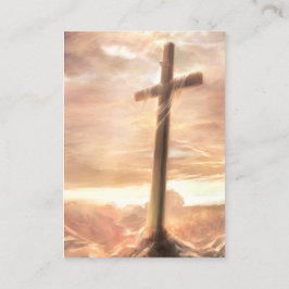 John 3:16-17 KJVカード 名刺