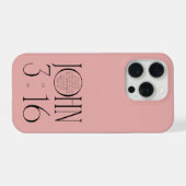 John 3:16 - Bible Verse iPhoneケース (裏面横)