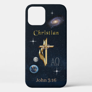 JOhn 3:16 iPhone 12 Proケース