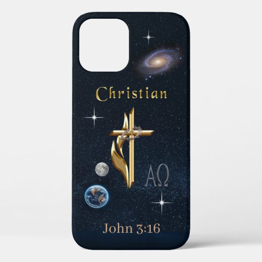 JOhn 3:16 Case-Mate iPhoneケース (裏面)