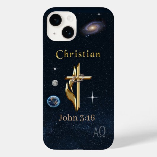 JOhn 3:16 Case-Mate iPhoneケース (裏面)