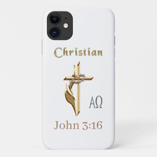 JOhn 3:16 Case-Mate iPhoneケース (裏面)