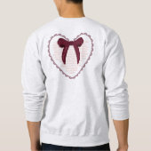 John 3:16 - Christian Valentine スウェットシャツ (裏面)