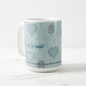 John 3:16 Mug You are so loved コーヒーマグカップ (正面左)