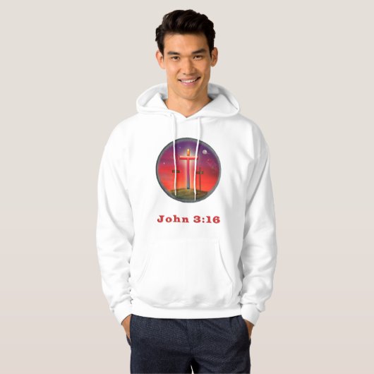 John 3:16 Tシャツ (正面フル)