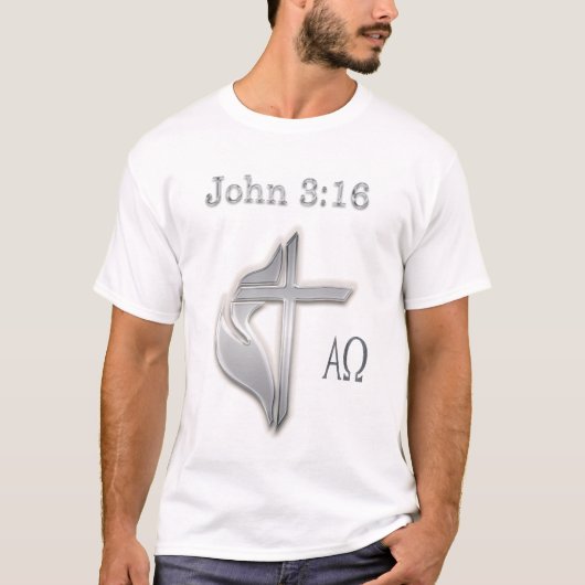 John 3:16 Tシャツ (正面)