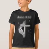 John 3:16 Tシャツ (正面)