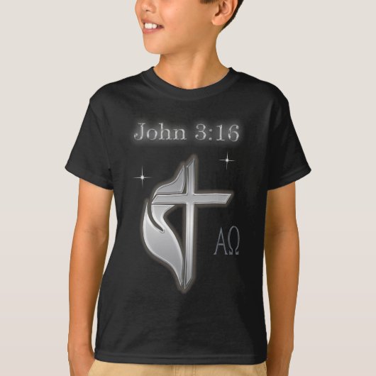 John 3:16 Tシャツ (正面)