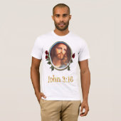 John 3:16 Tシャツ (正面フル)