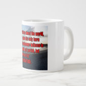 John 3:16 WEBU Mug ジャンボコーヒーマグカップ (正面右)