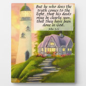 John 3:21   フォトプラーク (正面)