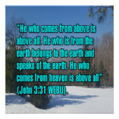 John 3:31 WEBU ポスター (正面)