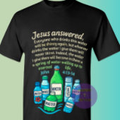 John 4:13-14 - Christian Tシャツ