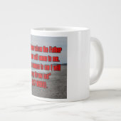 John 6:37 WEBU Mug ジャンボコーヒーマグカップ (正面右)