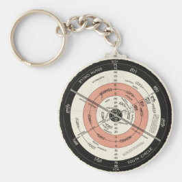 John Abizaid新しい正しいマップフラットサーフェスキーチェーン キーホルダー