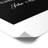 John Adams引用文 – 知識 ポスター (角)