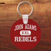 John Adams – 反乱軍 – 高校 – オハイオ州クリーブランド キーホルダー (正面)
