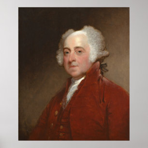 John Adams - Gilbert Stuartファインアートポスター ポスター