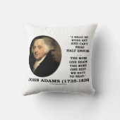 John Adams Read My Eyes Out Can't Read Half Enough クッション (裏面)