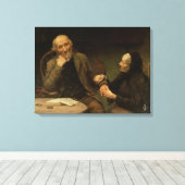 John Anderson, My Jo, 1894 (キャンバス油) キャンバスプリント (インサイチュ (ウッドフロア))