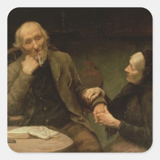 John Anderson, My Jo, 1894 (キャンバス油) スクエアシール (正面)