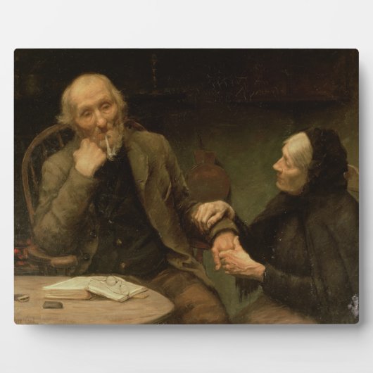 John Anderson, My Jo, 1894 (キャンバス油) フォトプラーク (正面)