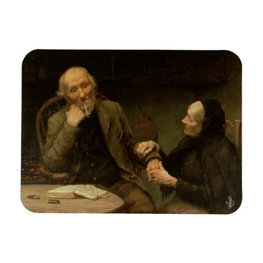 John Anderson, My Jo, 1894 (キャンバス油) マグネット (横)