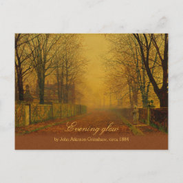 John Atkinson Grimshaw夕べグローCC0869 ポストカード
