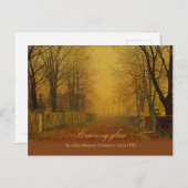 John Atkinson Grimshaw夕べグローCC0869 ポストカード (正面/裏面)