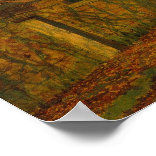 John Atkinson Grimshaw夕べグローCC0871 ポスター (角)