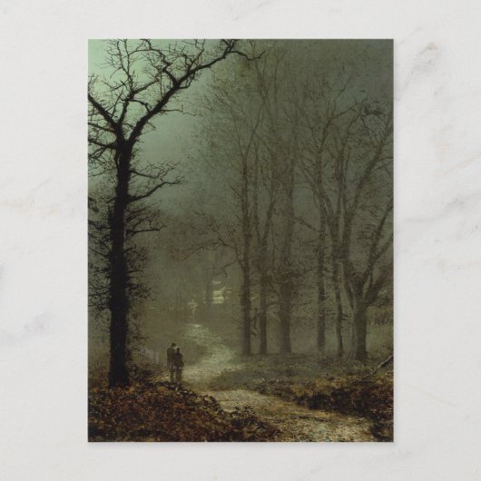 John Atkinson Grimshaw'絵画sのはがき ポストカード (正面)