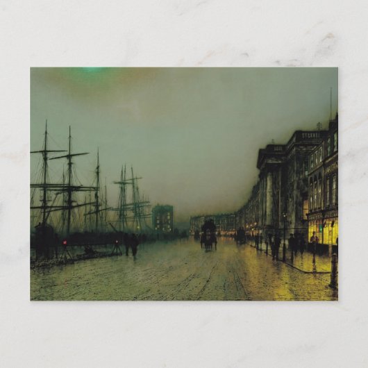 John Atkinson Grimshaw – カニーグラスゴー ポストカード (正面)