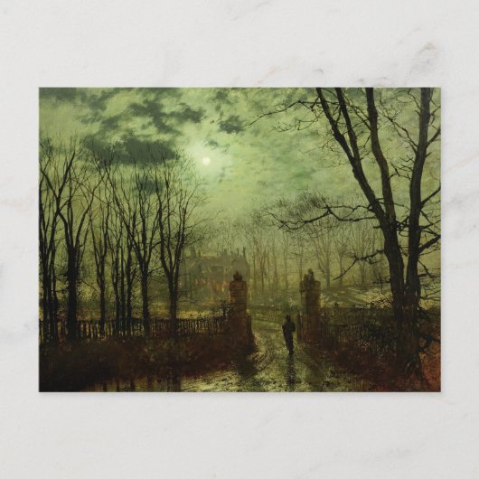 John Atkinson Grimshaw – パークゲート ポストカード (正面)
