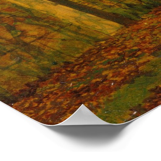 John Atkinson Grimshaw -夕べグロー ポスター (角)