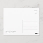 John Atkinson Grimshaw 1874月明かりのレーン ポストカード (裏面)