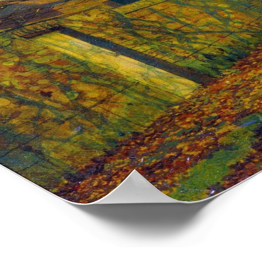 John Atkinson Grimshaw Evening Glow ポスター (角)